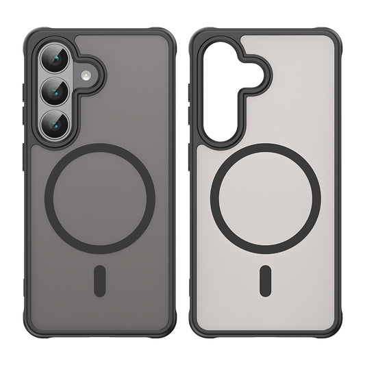 Futrola MagSafe za Samsung Galaxy S26, Techsuit, HaloFrost II, Crna