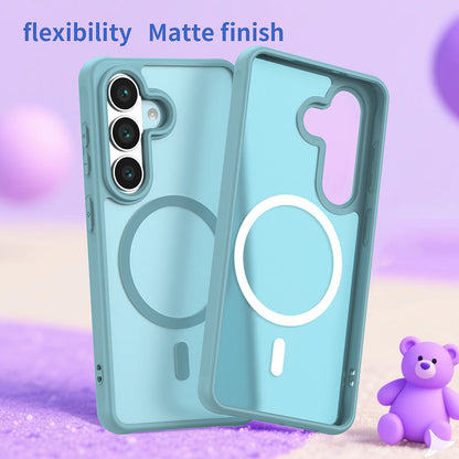 Futrola MagSafe za Samsung Galaxy S26, Techsuit, HaloFrost II, Svijetlo Zelena