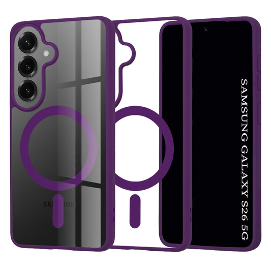 Futrola MagSafe za Samsung Galaxy S26, Techsuit, Pro, Ljubičasta