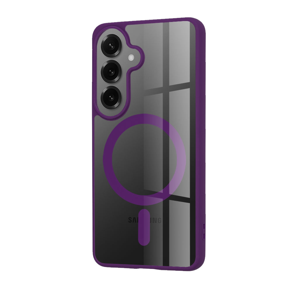 Futrola MagSafe za Samsung Galaxy S26, Techsuit, Pro, Ljubičasta