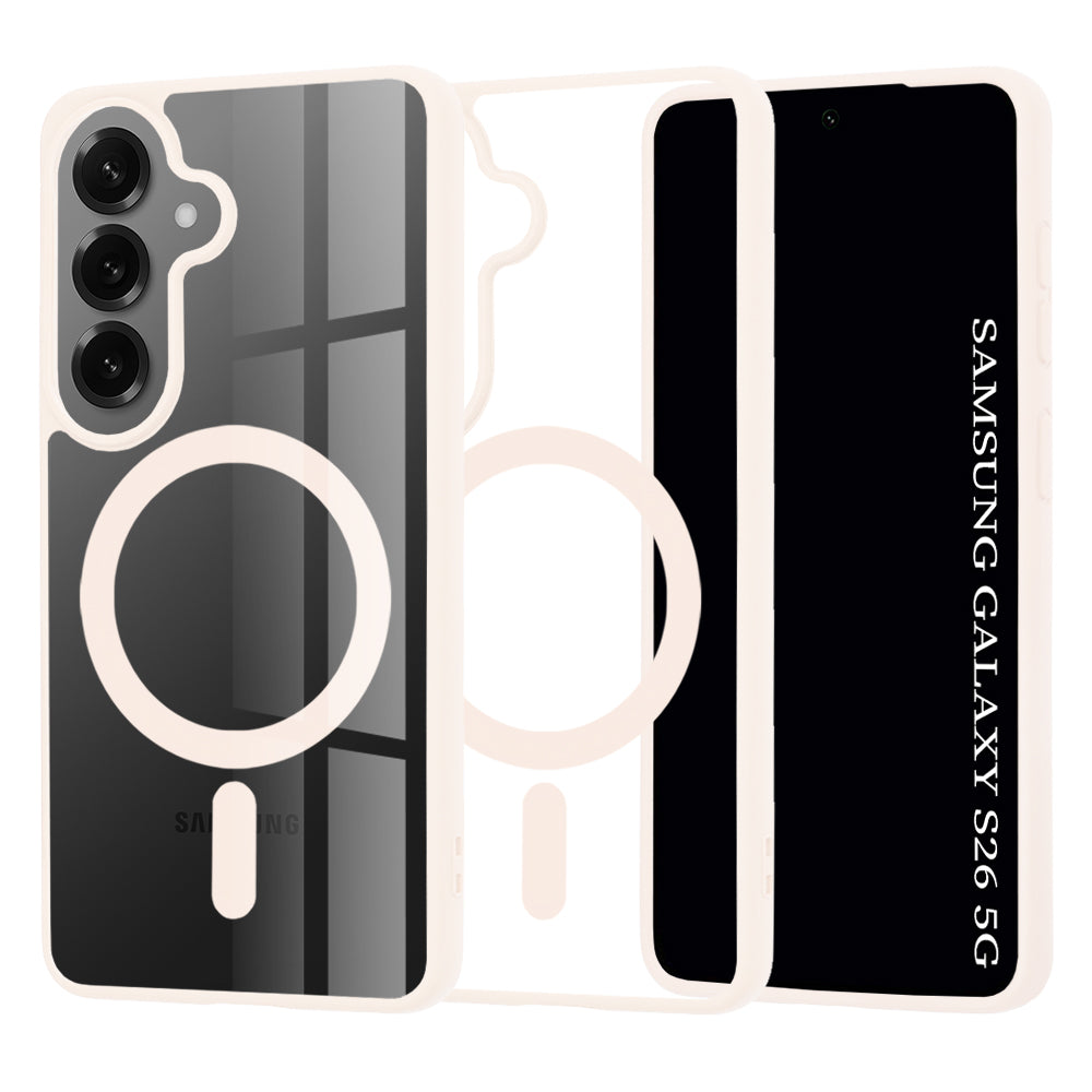 Futrola MagSafe za Samsung Galaxy S26, Techsuit, Pro, Roze