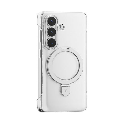 Futrola MagSafe za Samsung Galaxy S26 S942, Torras, Ostand Slim, Transparentna