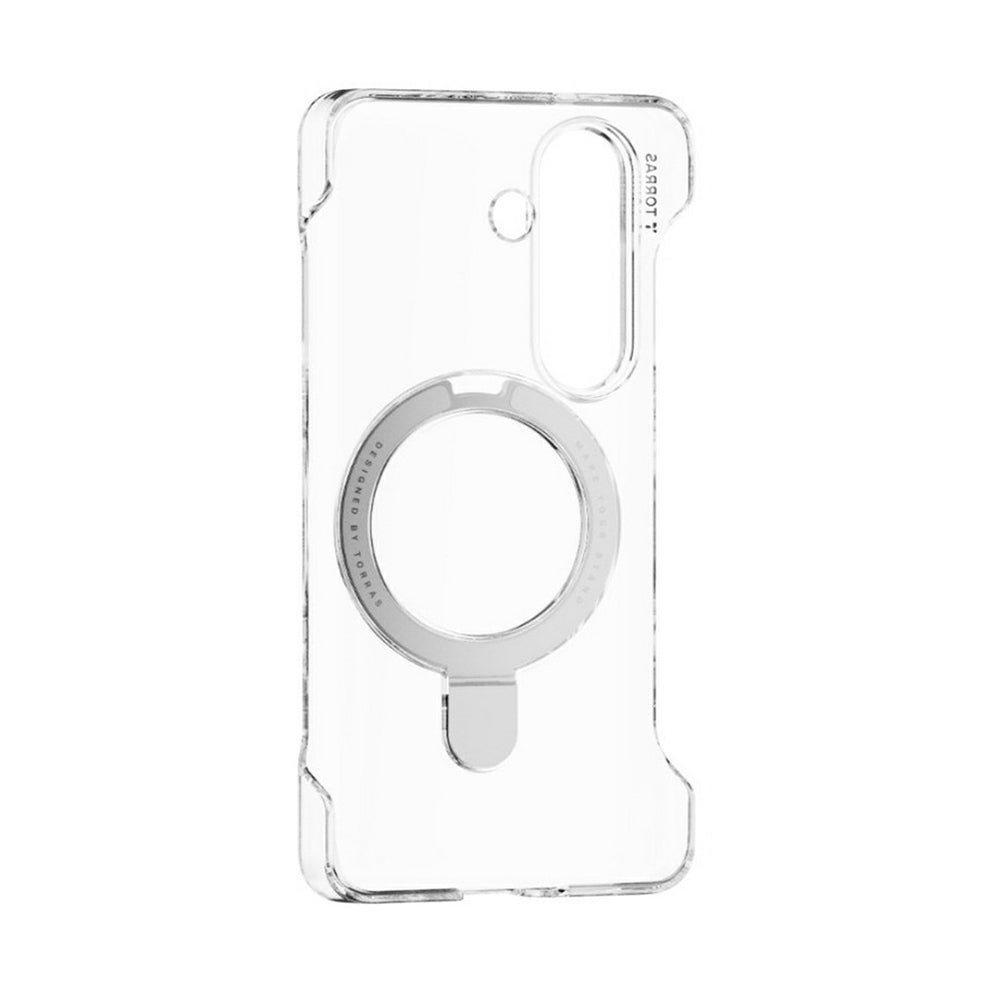 Futrola MagSafe za Samsung Galaxy S26 S942, Torras, Ostand Slim, Transparentna