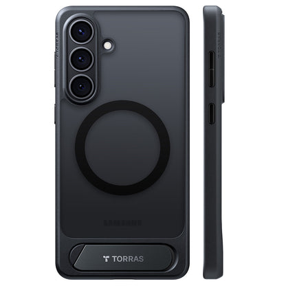 Futrola MagSafe za Samsung Galaxy S26, Torras, Pstand, Crna