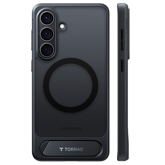 Futrola MagSafe za Samsung Galaxy S26, Torras, Pstand, Crna