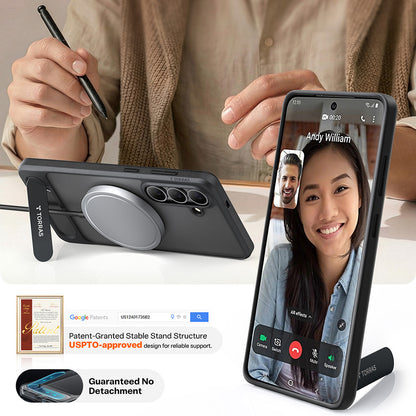 Futrola MagSafe za Samsung Galaxy S26, Torras, Pstand, Crna