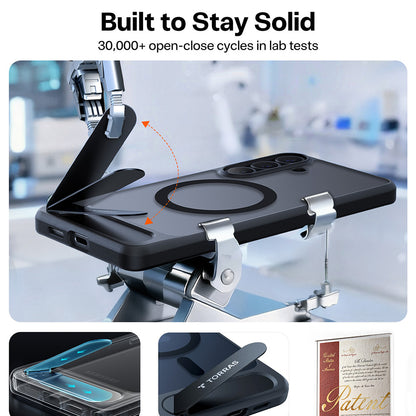 Futrola MagSafe za Samsung Galaxy S26, Torras, Pstand, Crna