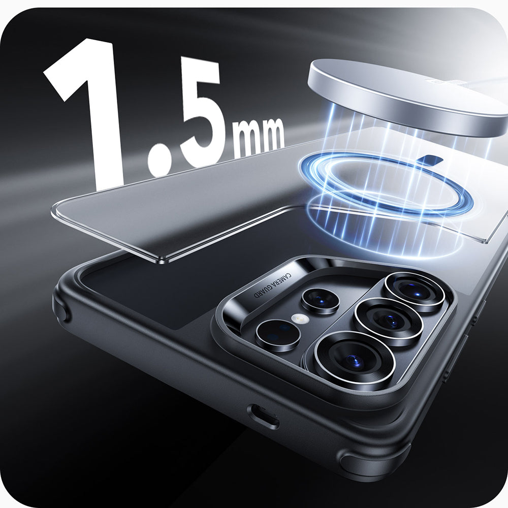 Futrola MagSafe za Samsung Galaxy S26 Ultra S948, ESR, Classic Hybrid, Crna Satinirana