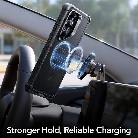 Futrola MagSafe za Samsung Galaxy S26 Ultra, ESR, Cyber Armor Kickstand, Plava