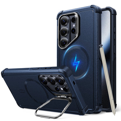 Futrola MagSafe za Samsung Galaxy S26 Ultra S948, ESR, Cyber Armor Kickstand, Plava
