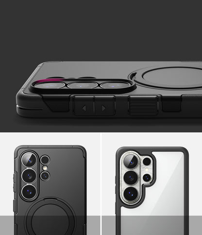 Futrola MagSafe za Samsung Galaxy S26 Ultra, Ringke, Alles, Crna