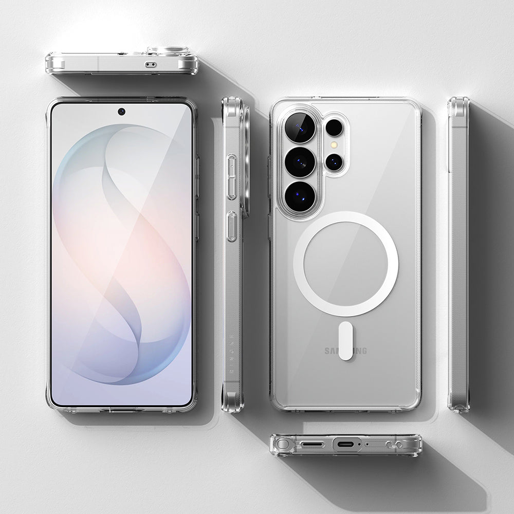 Futrola MagSafe za Samsung Galaxy S26 Ultra, Ringke, Fusion, Transparentna