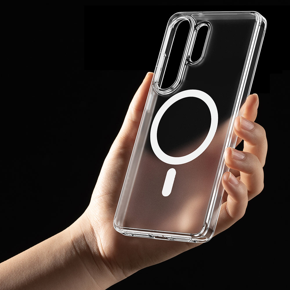 Futrola MagSafe za Samsung Galaxy S26 Ultra, Ringke, Fusion, Mat Transparent