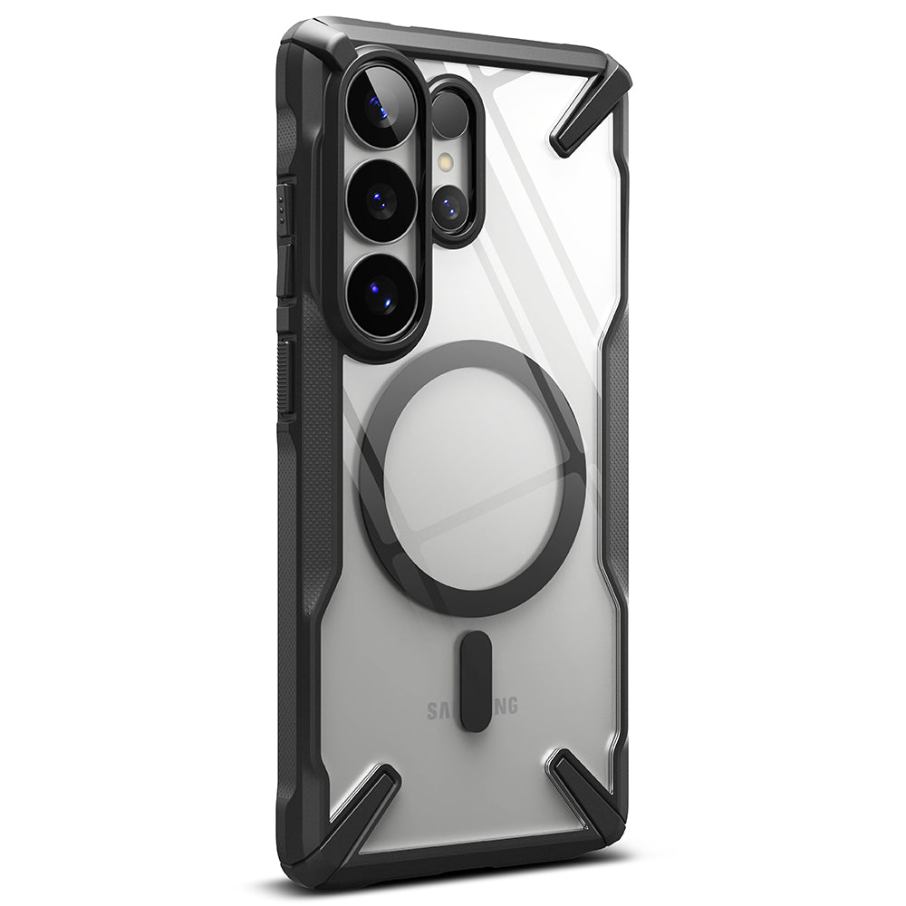 Futrola MagSafe za Samsung Galaxy S26 Ultra, Ringke, Fusion X, Crna