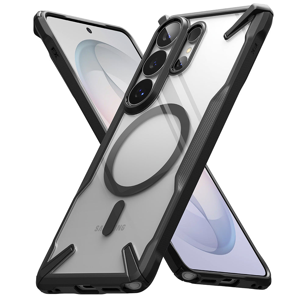 Futrola MagSafe za Samsung Galaxy S26 Ultra, Ringke, Fusion X, Crna