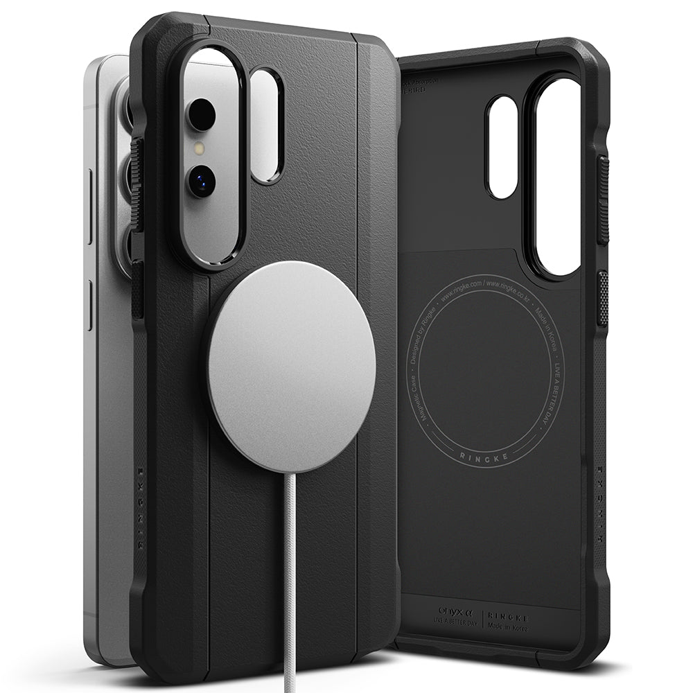 Futrola MagSafe za Samsung Galaxy S26 Ultra, Ringke, Onyx Alpha, Crna