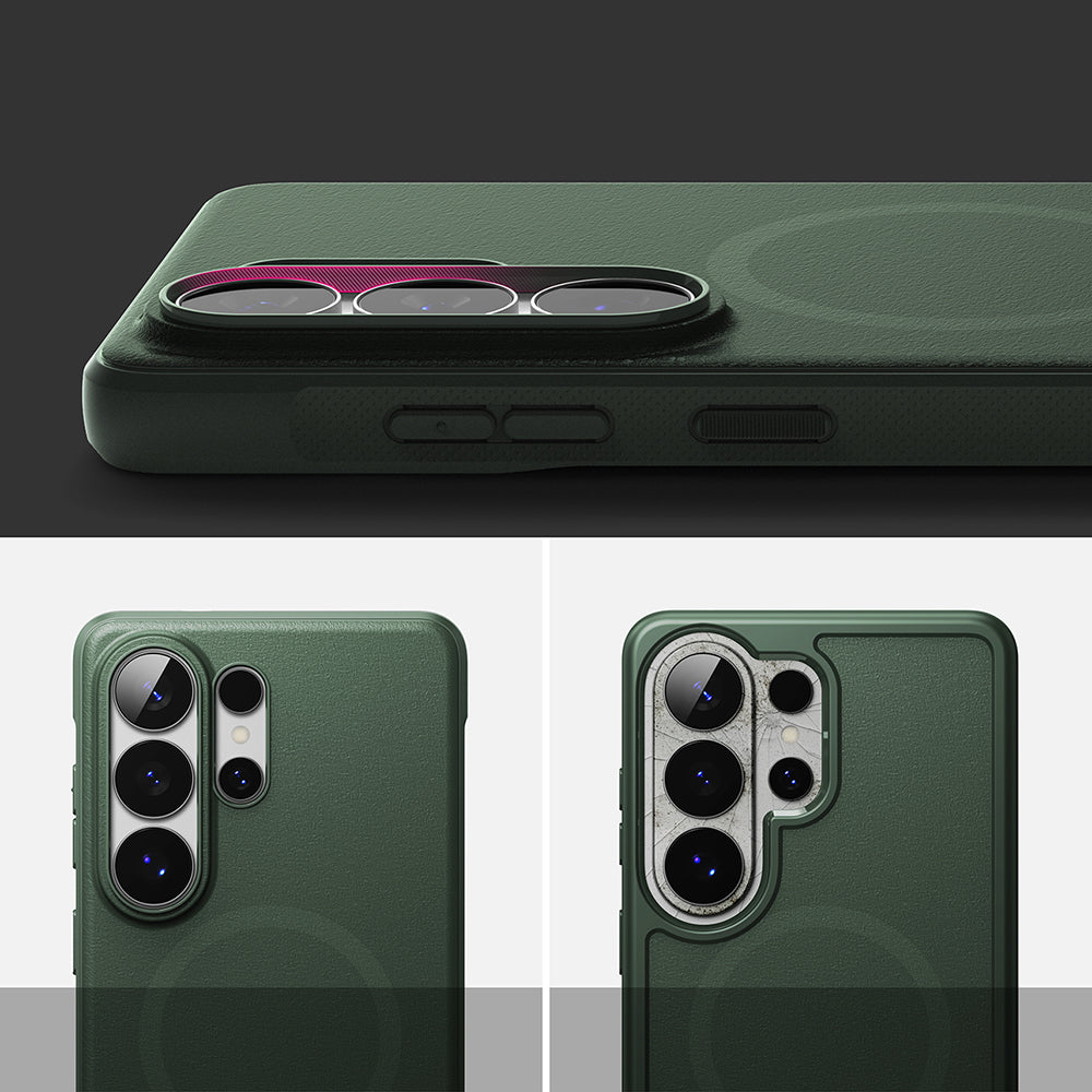 Futrola MagSafe za Samsung Galaxy S26 Ultra, Ringke, Onyx, Tamno Zelena