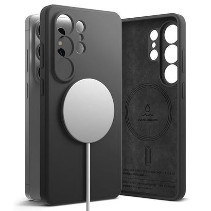 Futrola MagSafe za Samsung Galaxy S26 Ultra S948, Ringke, Silikon, Crna