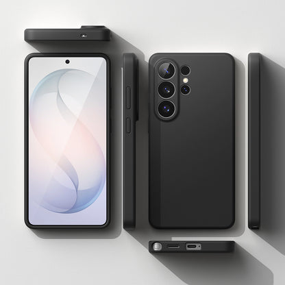 Futrola MagSafe za Samsung Galaxy S26 Ultra S948, Ringke, Silikon, Crna