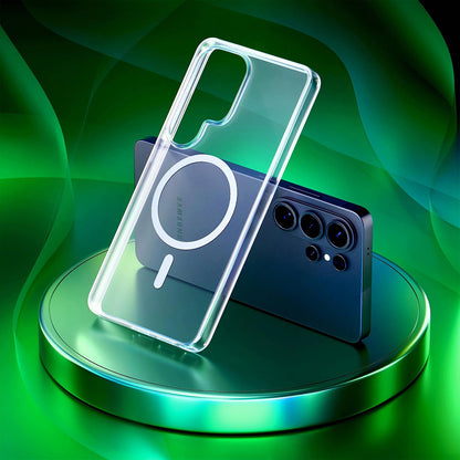 Futrola MagSafe za Samsung Galaxy S26 Ultra S948, 3MK, Clear MagCase, Transparentna