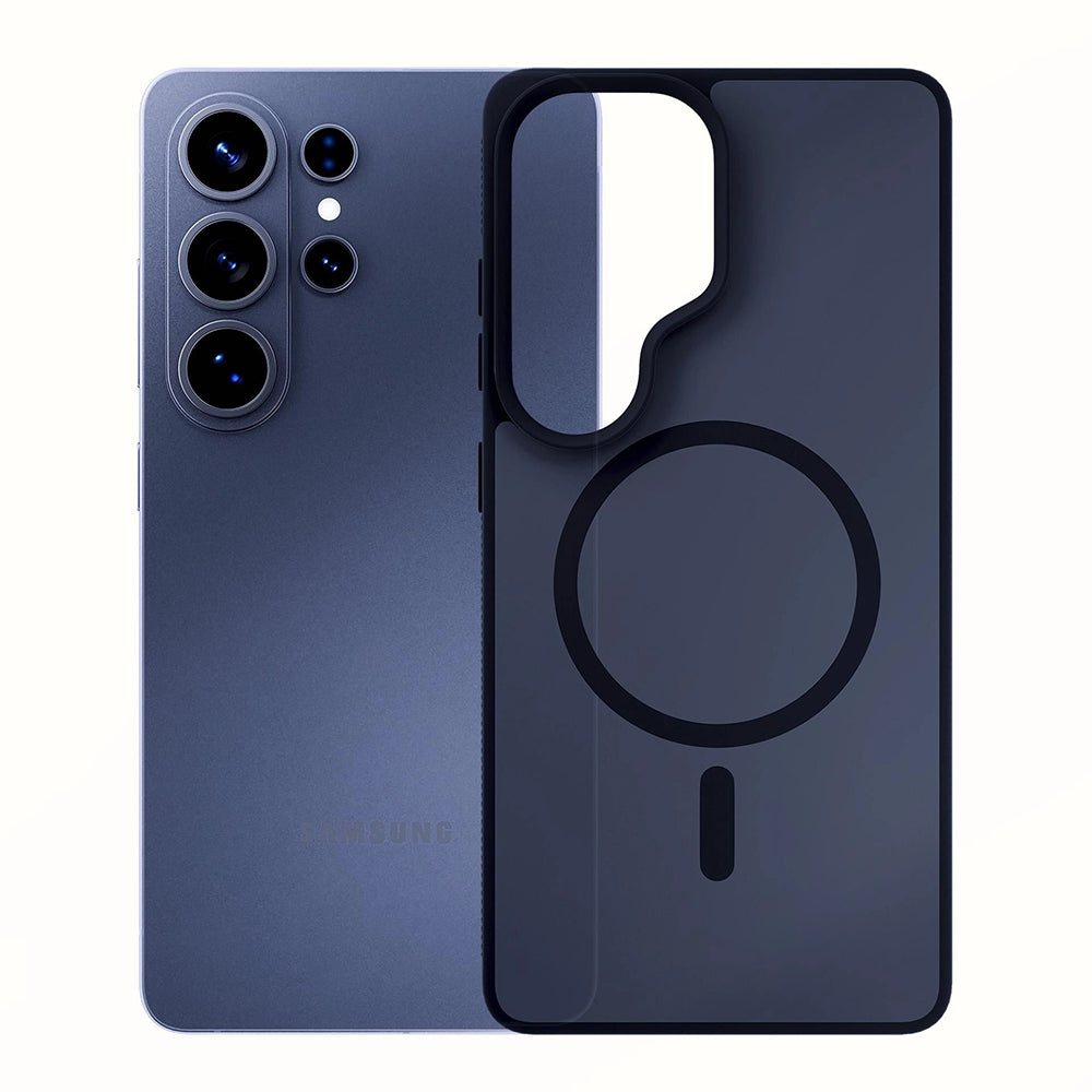 Futrola MagSafe za Samsung Galaxy S26 Ultra S948, 3MK, Smoke MagCase, Siva