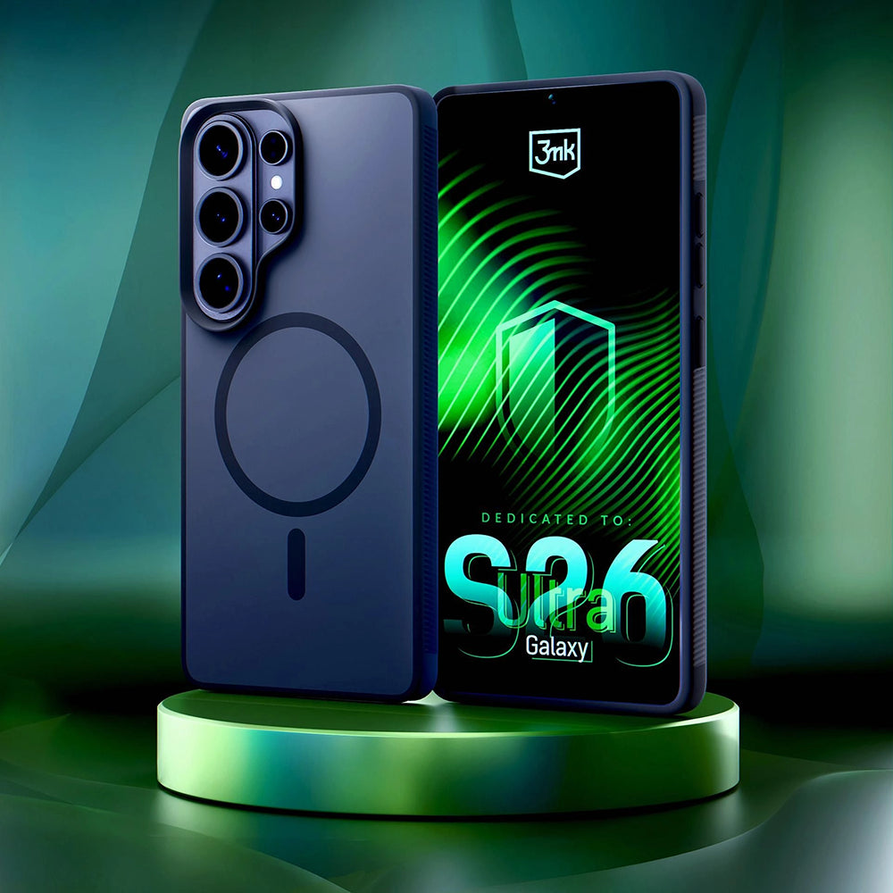 Futrola MagSafe za Samsung Galaxy S26 Ultra S948, 3MK, Smoke MagCase, Siva