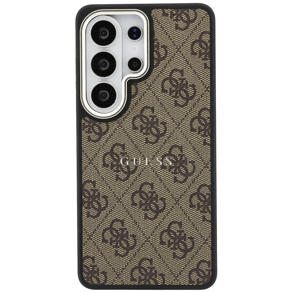 Futrola MagSafe za Samsung Galaxy S26 Ultra S948, Guess, 4G Embossed Ring, Braon