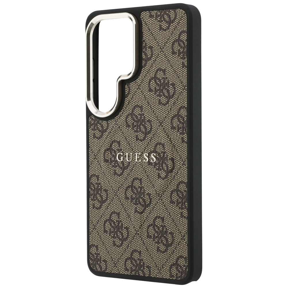 Futrola MagSafe za Samsung Galaxy S26 Ultra S948, Guess, 4G Embossed Ring, Braon