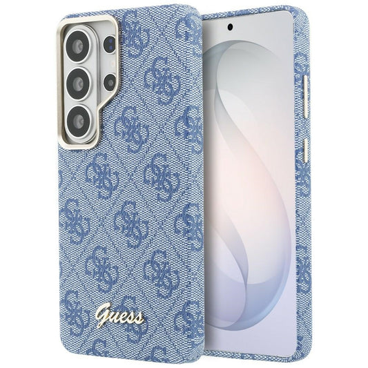 Futrola MagSafe za Samsung Galaxy S26 Ultra S948, Guess, 4G Script Logo, Plava