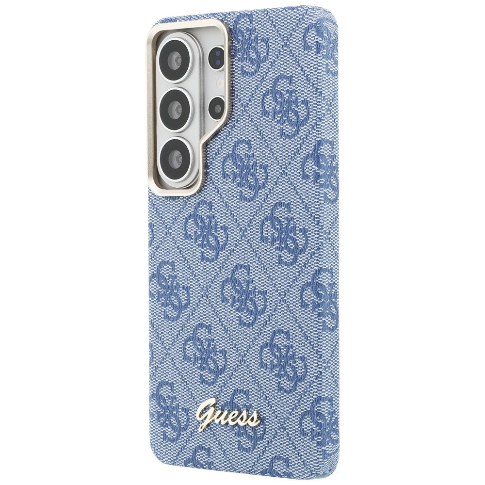 Futrola MagSafe za Samsung Galaxy S26 Ultra S948, Guess, 4G Script Logo, Plava