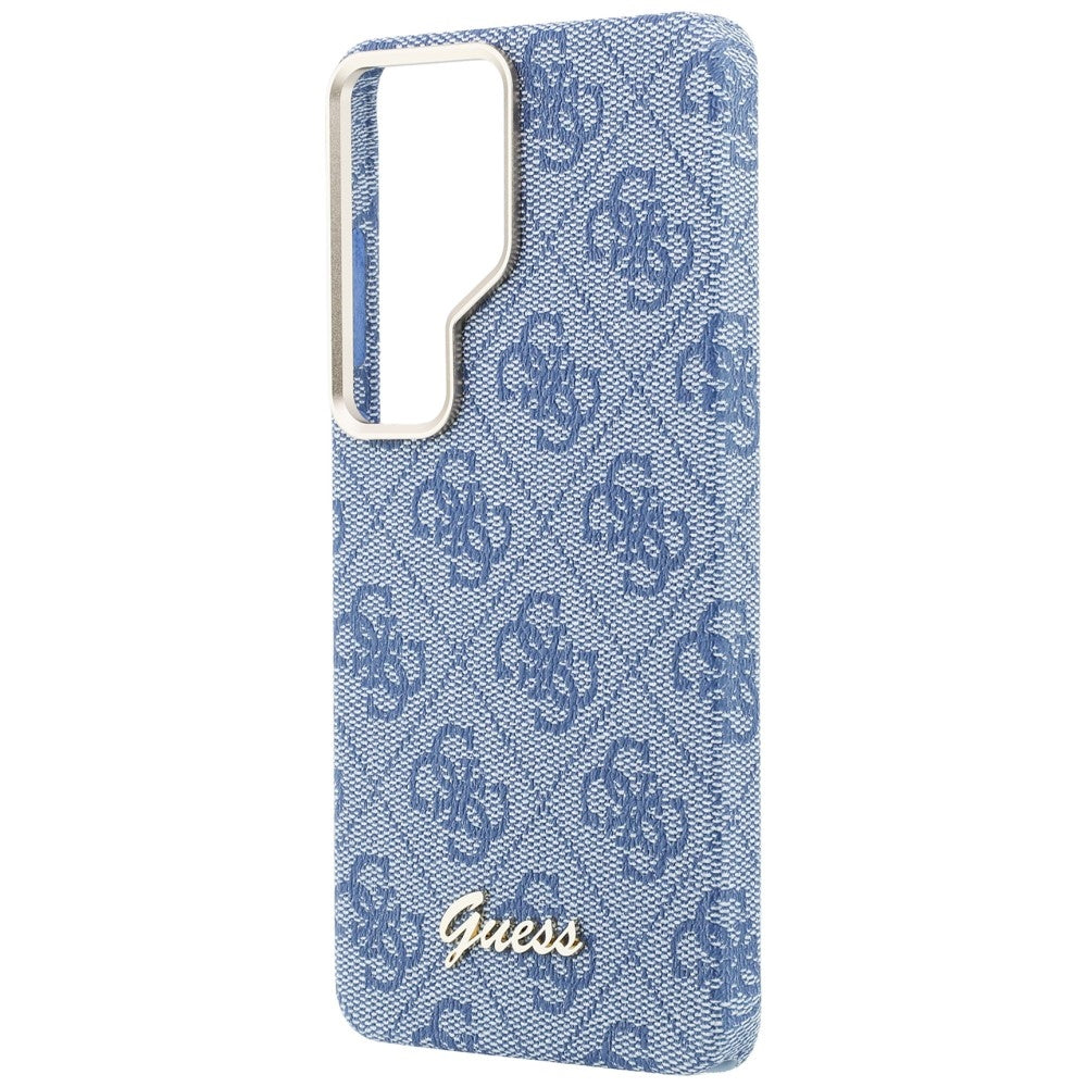 Futrola MagSafe za Samsung Galaxy S26 Ultra S948, Guess, 4G Script Logo, Plava