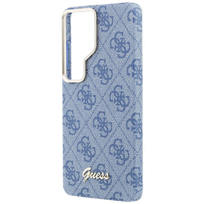 Futrola MagSafe za Samsung Galaxy S26 Ultra S948, Guess, 4G Script Logo, Plava
