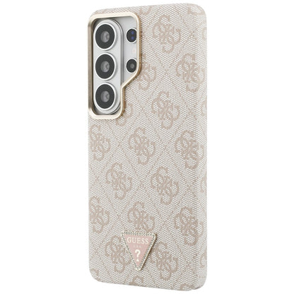 Futrola MagSafe za Samsung Galaxy S26 Ultra S948, Guess, 4G Triangle Logo, Roze