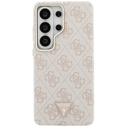 Futrola MagSafe za Samsung Galaxy S26 Ultra S948, Guess, 4G Triangle Logo, Roze