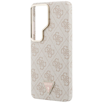 Futrola MagSafe za Samsung Galaxy S26 Ultra S948, Guess, 4G Triangle Logo, Roze
