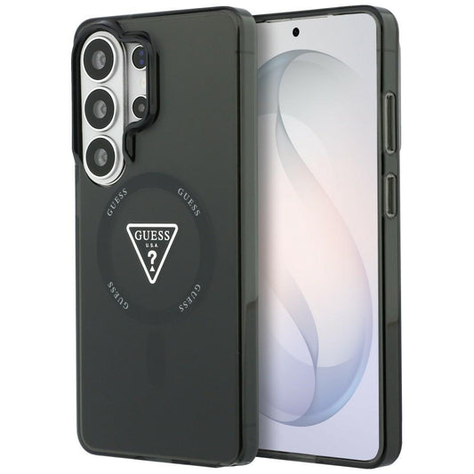 Futrola MagSafe za Samsung Galaxy S26 Ultra S948, Guess, IML Gradient Triangle Logo, Crna