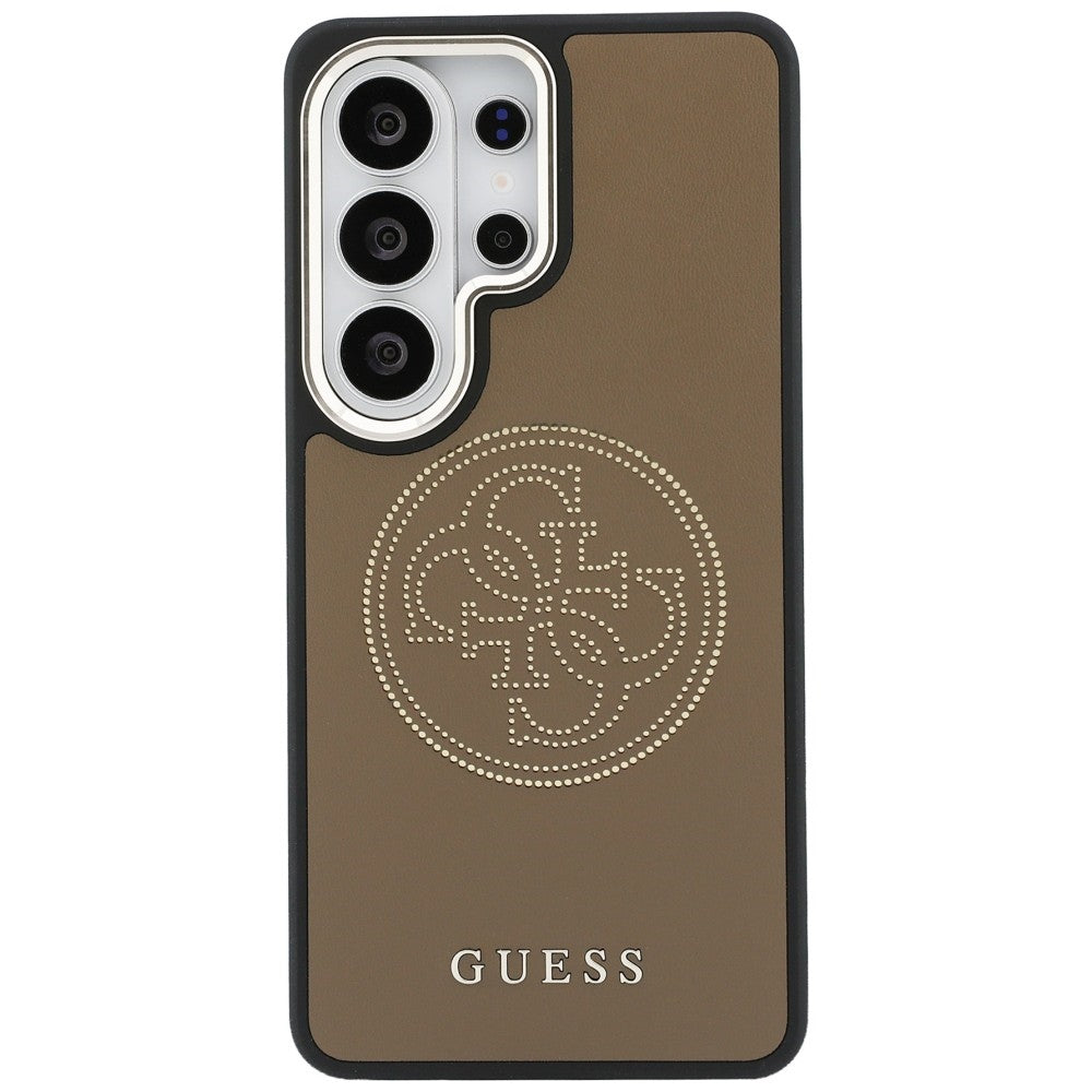 Futrola MagSafe za Samsung Galaxy S26 Ultra S948, Guess, Perforated Logo, Braon