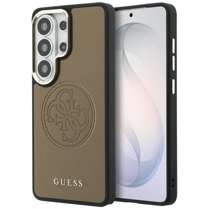 Futrola MagSafe za Samsung Galaxy S26 Ultra S948, Guess, Perforated Logo, Braon