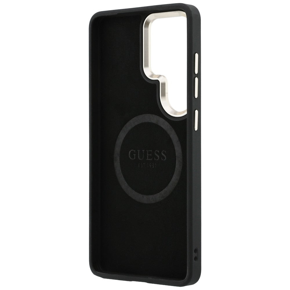Futrola MagSafe za Samsung Galaxy S26 Ultra S948, Guess, Perforated Logo, Braon