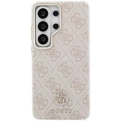 Futrola MagSafe za Samsung Galaxy S26 Ultra S948, Guess, Rhinestone Round Logo, Roze