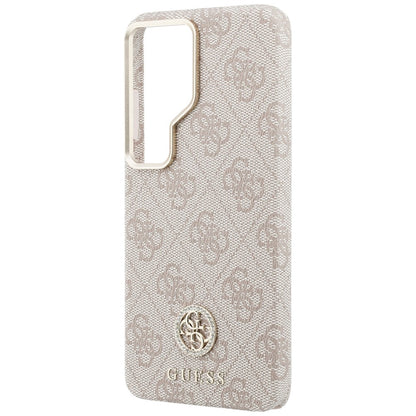 Futrola MagSafe za Samsung Galaxy S26 Ultra S948, Guess, Rhinestone Round Logo, Roze