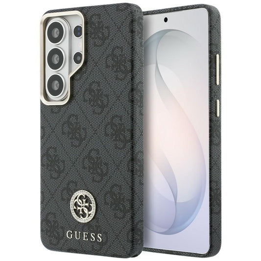 Futrola MagSafe za Samsung Galaxy S26 Ultra S948, Guess, Strass Round Logo, Crna