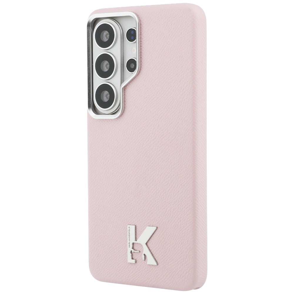 Futrola MagSafe za Samsung Galaxy S26 Ultra S948, Karl Lagerfeld, Karl Head Logo, Roze