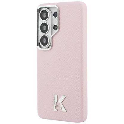 Futrola MagSafe za Samsung Galaxy S26 Ultra S948, Karl Lagerfeld, Karl Head Logo, Roze