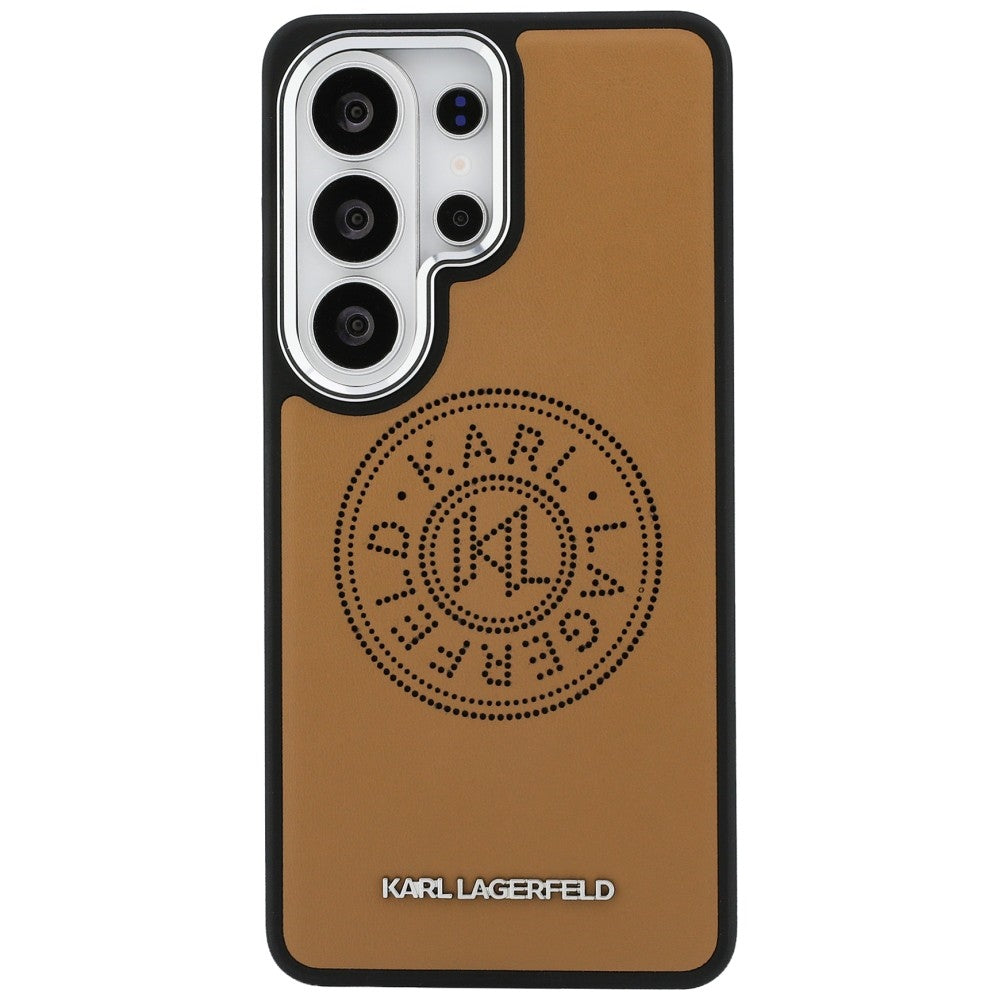 Futrola MagSafe za Samsung Galaxy S26 Ultra S948, Karl Lagerfeld, Karl Round Point Logo, Braon