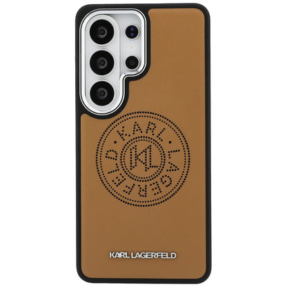 Futrola MagSafe za Samsung Galaxy S26 Ultra S948, Karl Lagerfeld, Karl Round Point Logo, Braon
