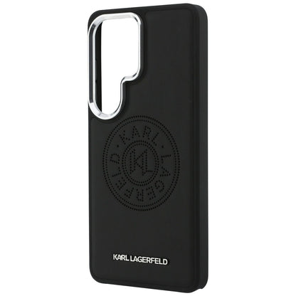 Futrola MagSafe za Samsung Galaxy S26 Ultra S948, Karl Lagerfeld, Karl Round Point Logo, Crna