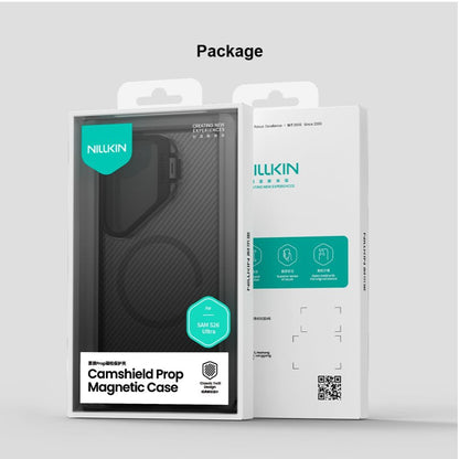MagSafe futrola za Samsung Galaxy S26 Ultra S948, Nillkin, CamShield Prop, Crna Providna