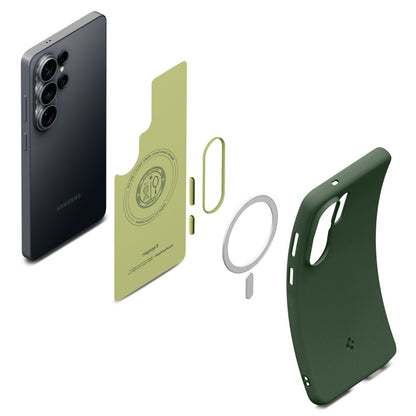 Husa MagSafe za Samsung Galaxy S26 Ultra S948, Spigen, Caseology Nano Pop, Zelena ACS11039