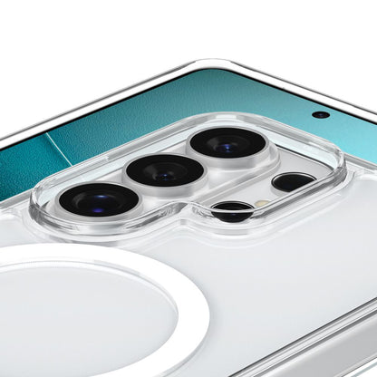 Futrola MagSafe za Samsung Galaxy S26 Ultra S948, Spigen, Ultra Hybrid S, Transparent Bela ACS11032